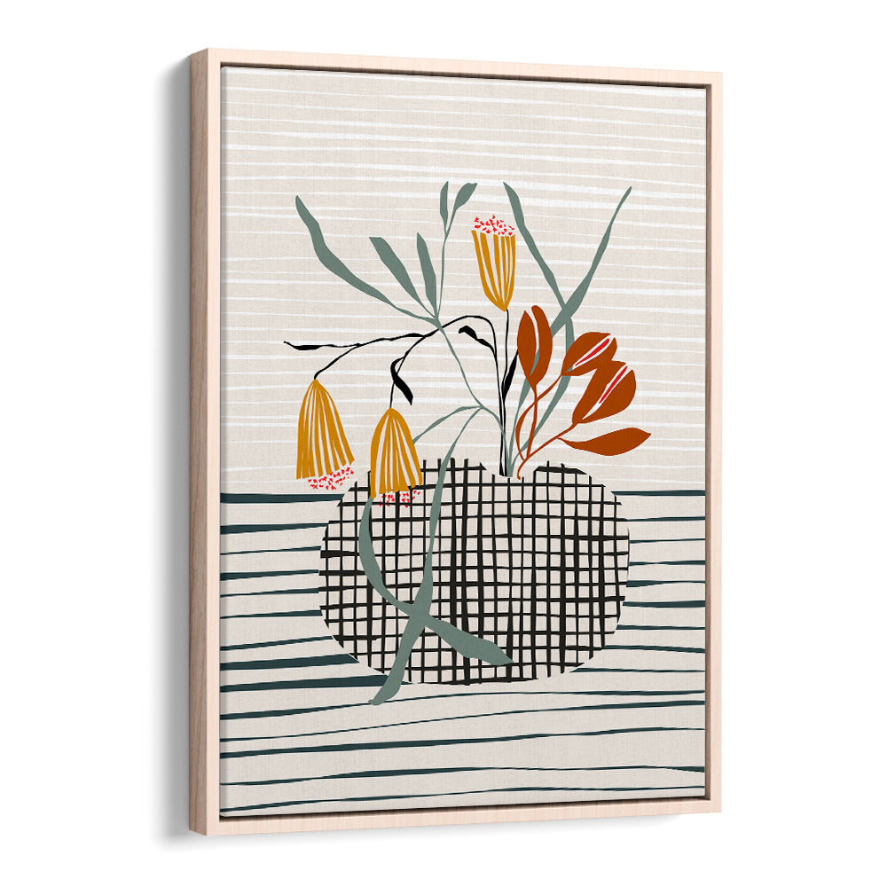ABSTRACT FLORAL STILL LIFE
