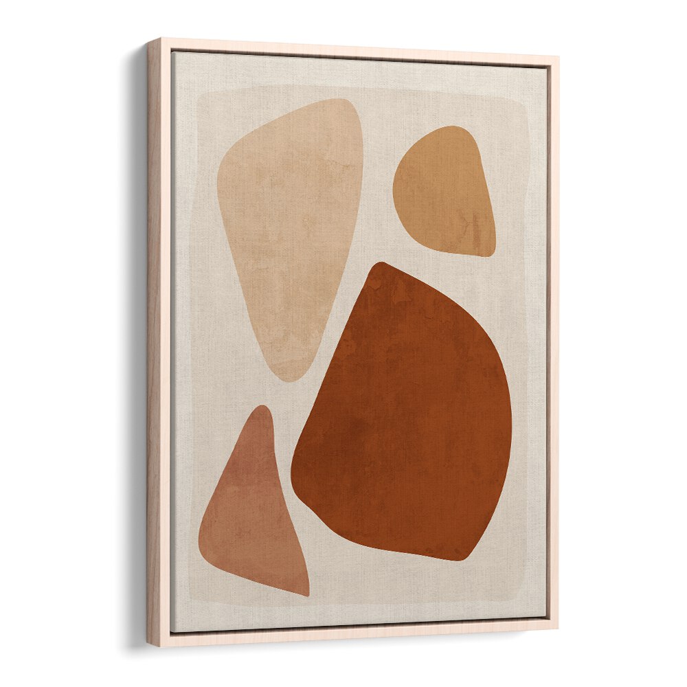 Explore ABSTRACT SHAPES IX, GEOMETRIC ART PRINTS, showcasing modern, earthy tones in captivating geometric designs.