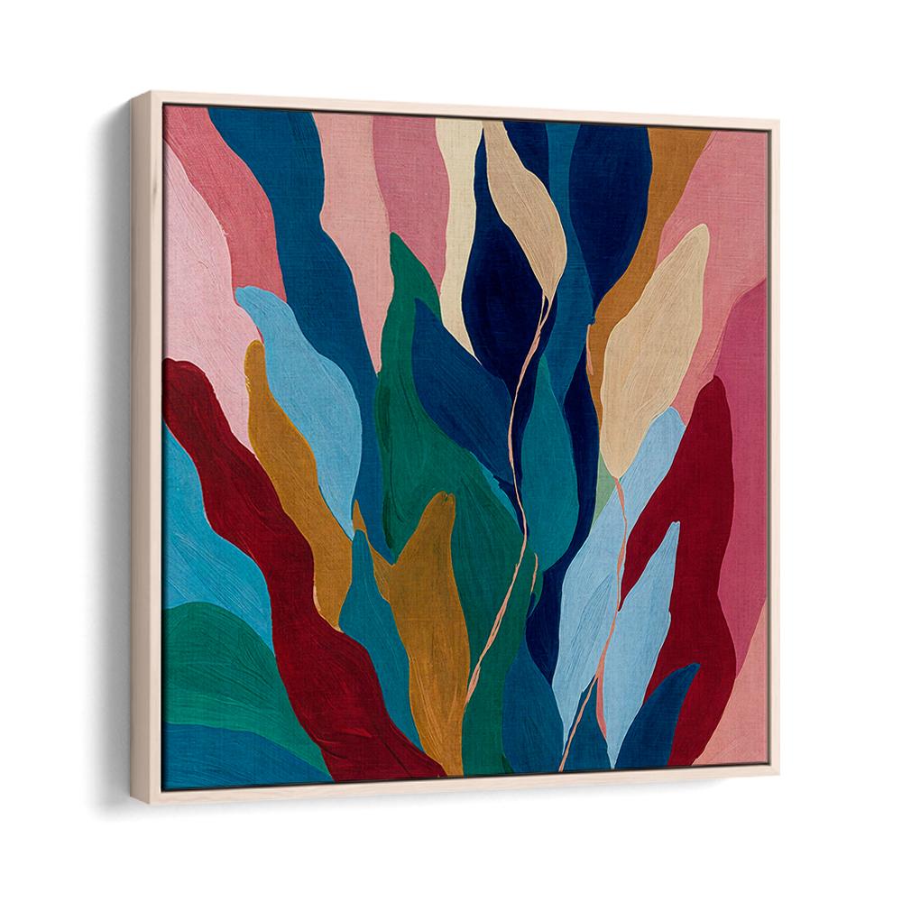 ABSTRACT TROPICAL LEAVES