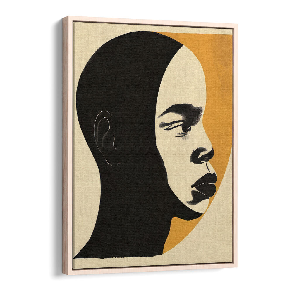 AFRICAN ART SMOOTH II , PORTRAITS & FIGURATIVE ILLUSTRATIONS