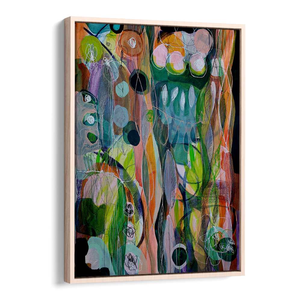 Vibrant AMAZONIA I, ABSTRACT PAINTINGS showcasing contemporary design, perfect for enhancing any home decor.
