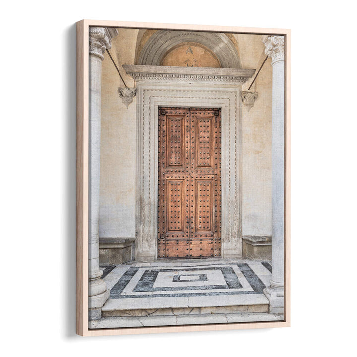 ANCIENT BROWN DOOR