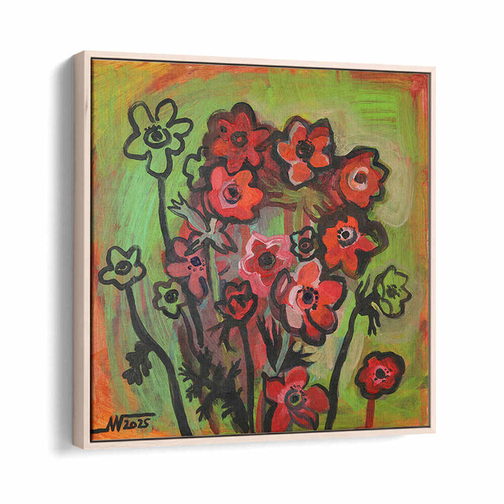 ANEMONES , RETRO ART