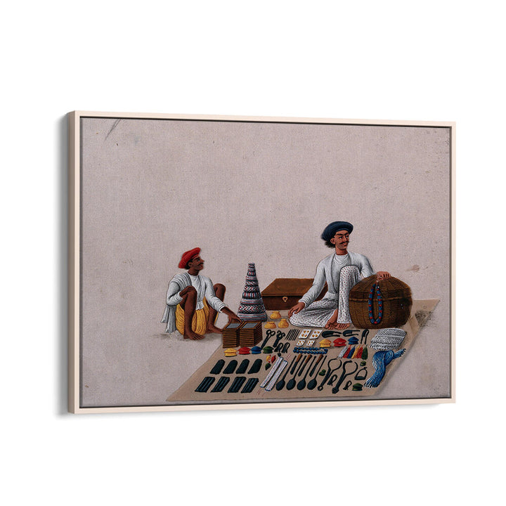 A STREET VENDOR SELLING