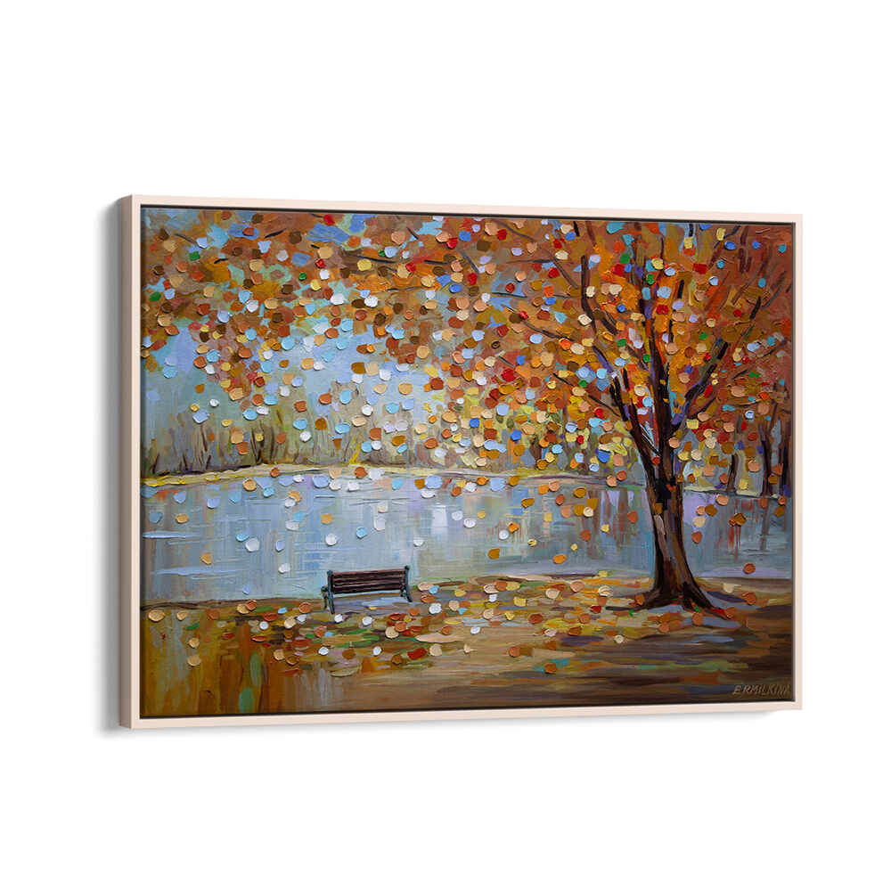 AUTUMN VEIL , MODERN IMPRESSIONISM PAINTINGS