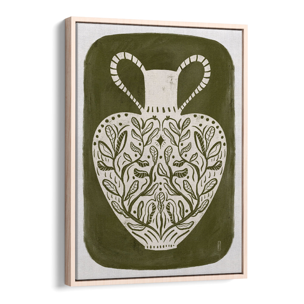 BOTANICAL FOLK VASE