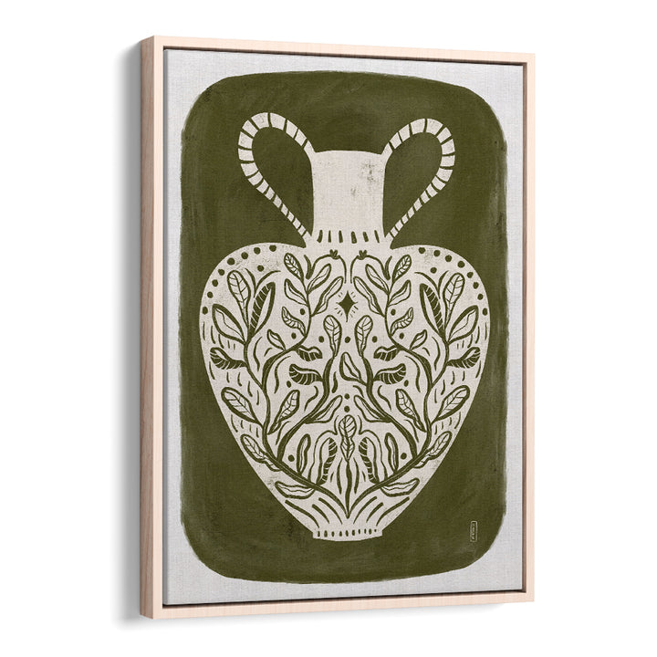 BOTANICAL FOLK VASE