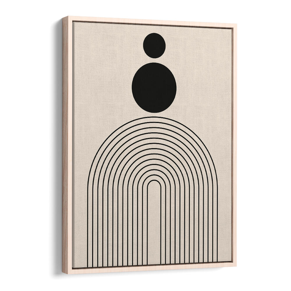 BAUHAUS BOHO BLACK III , BOHO ART PAINTINGS