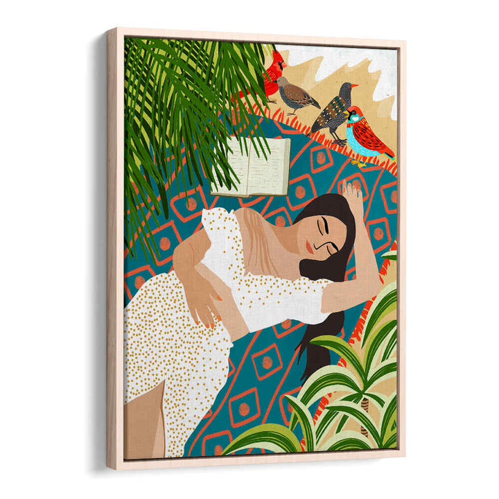 BEACH. READ. SLEEP. REPEAT , PORTRAITS & FIGURATIVE ILLUSTRATIONS