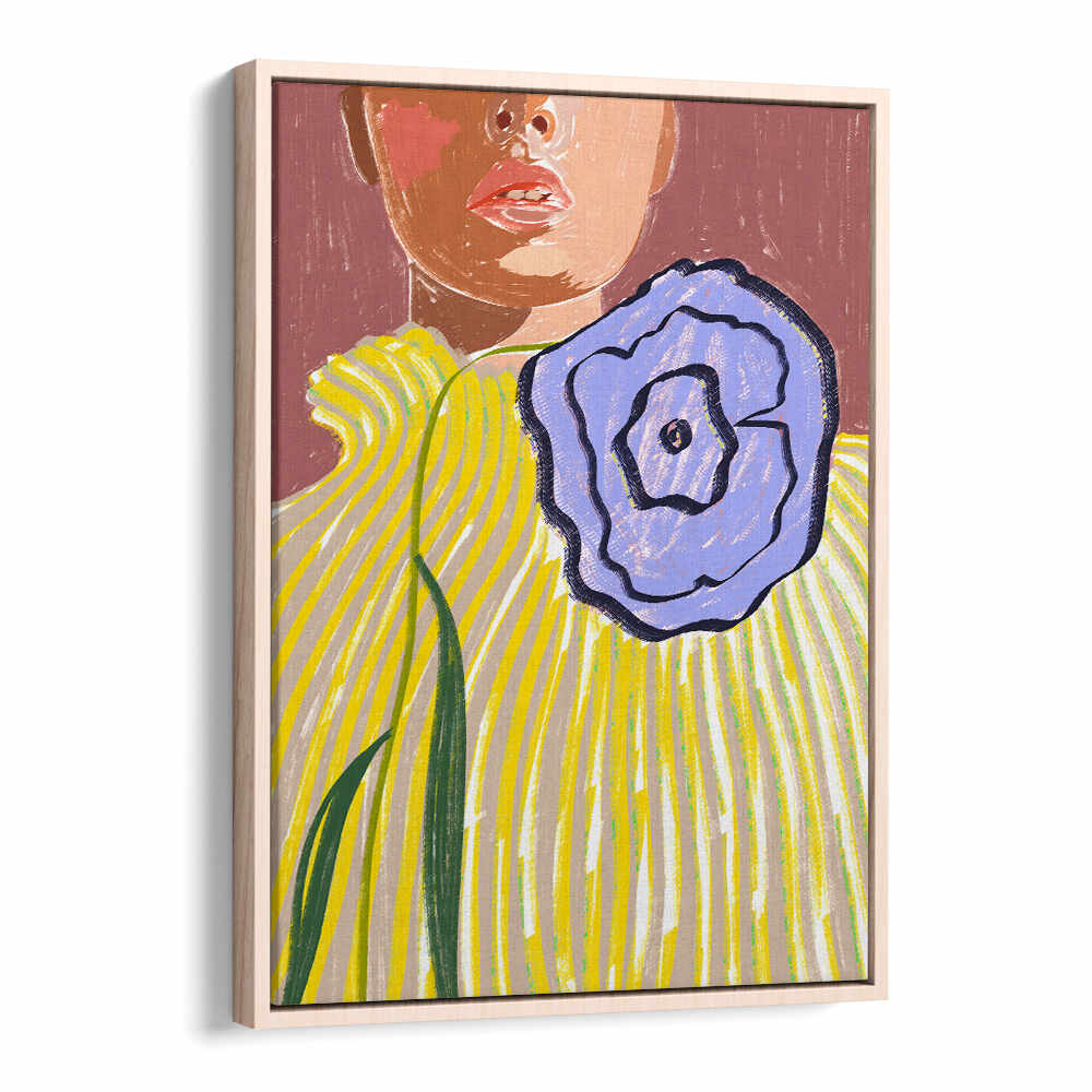 BLOSSOM ELEGANCE , PORTRAITS & FIGURATIVE ILLUSTRATIONS