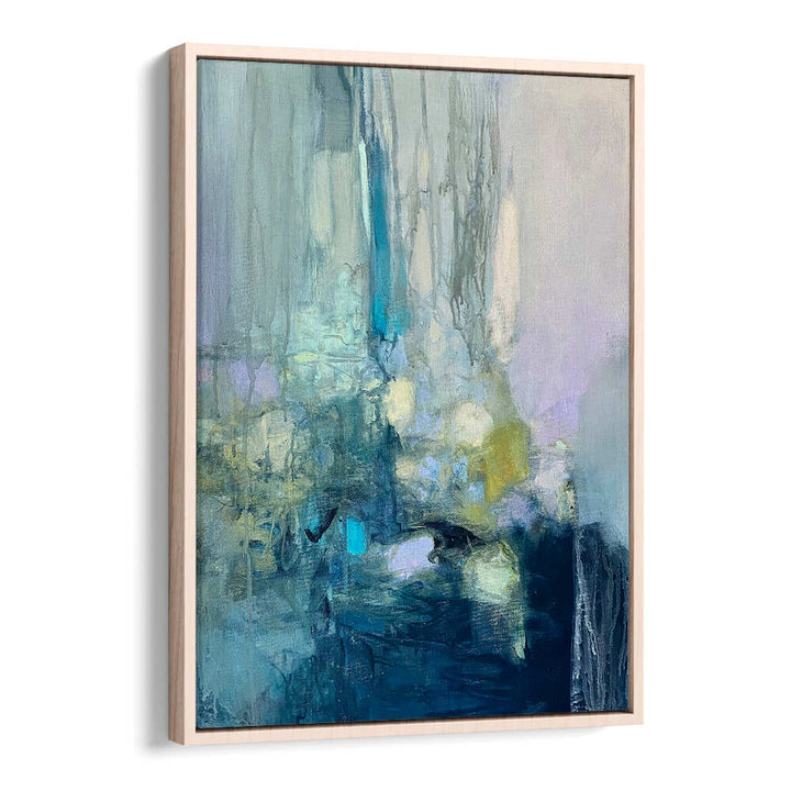 BLUE GREEN ABSTRACT FLOW