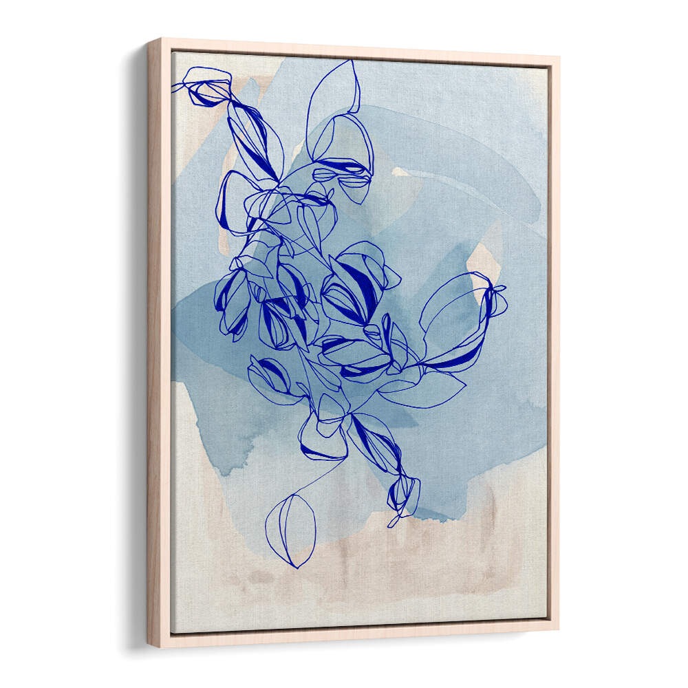 BLUE VINE ELEGANCE , ORGANIC FORMS