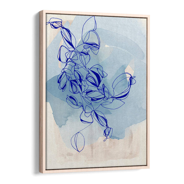 BLUE VINE ELEGANCE , ORGANIC FORMS