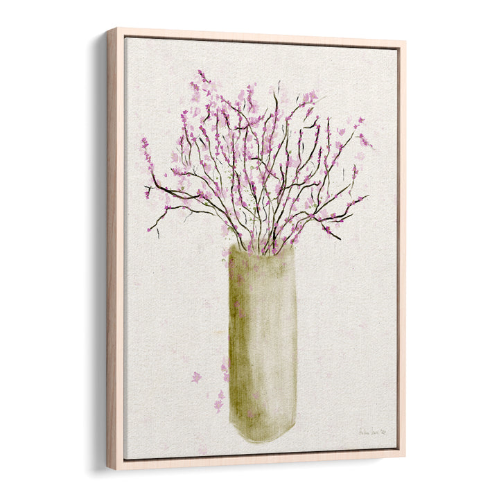 BLUSH PINK FLORAL VASE