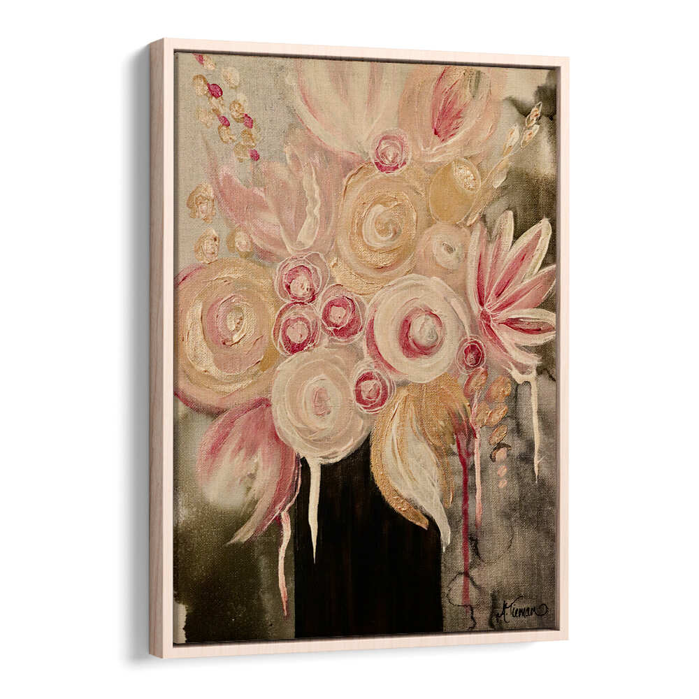 Stunning BLUSH, FLORAL FLOWER PAINTINGS showcasing elegant blooms, perfect for enhancing your home decor.