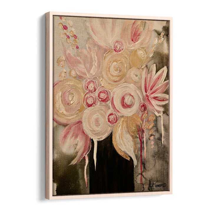 Stunning BLUSH, FLORAL FLOWER PAINTINGS showcasing elegant blooms, perfect for enhancing your home decor.