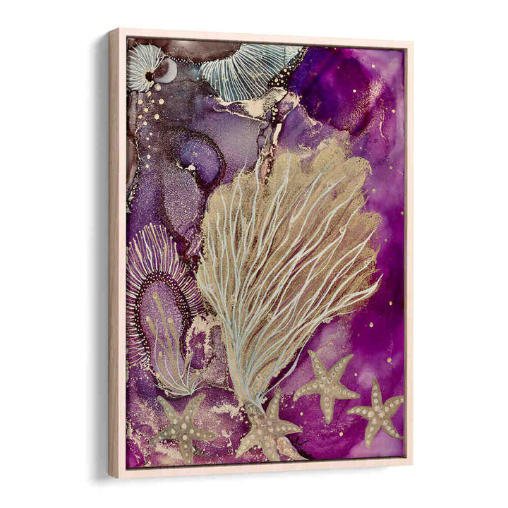 Elegant Blushing Reef Beach Paintings showcasing vibrant ocean hues and coastal elements to enhance your home decor.