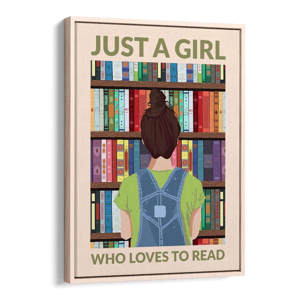 BOOK LOVER GIRL
