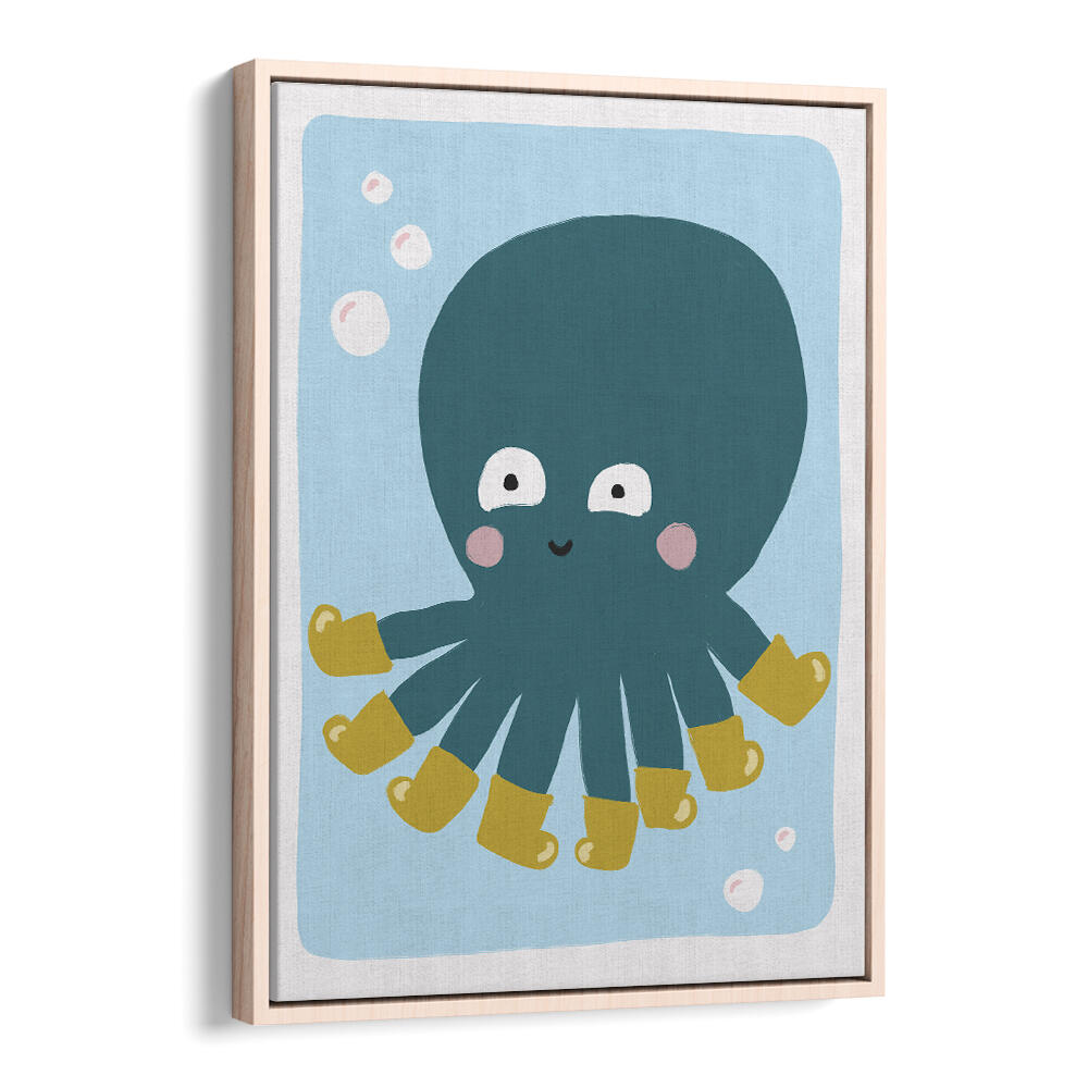 BOOTED OCTOPUS FUN , KIDS ROOM PAINTINGS