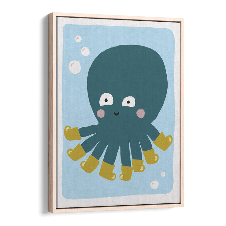 BOOTED OCTOPUS FUN , KIDS ROOM PAINTINGS