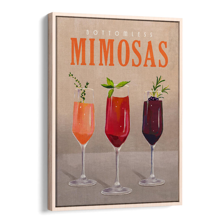 BOTTOMLESS MIMOSAS PASTEL , BAR & CAFE ART