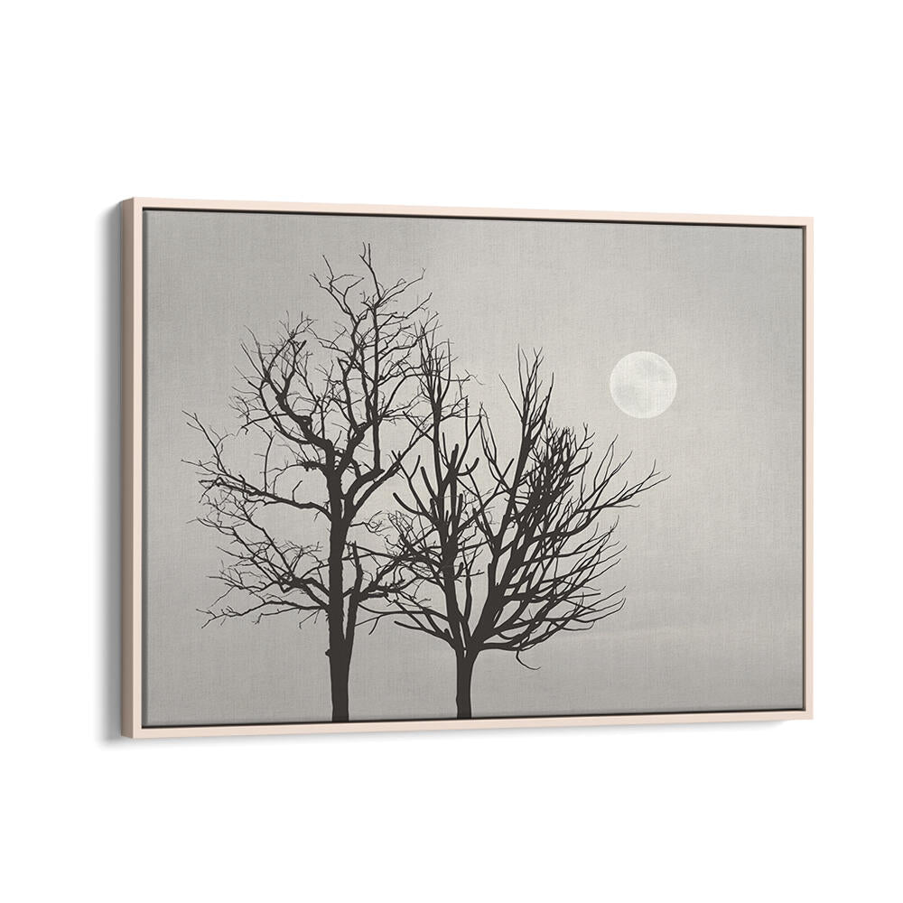 BRIGHT MOON LIGHT , LANDSCAPE PAINTINGS