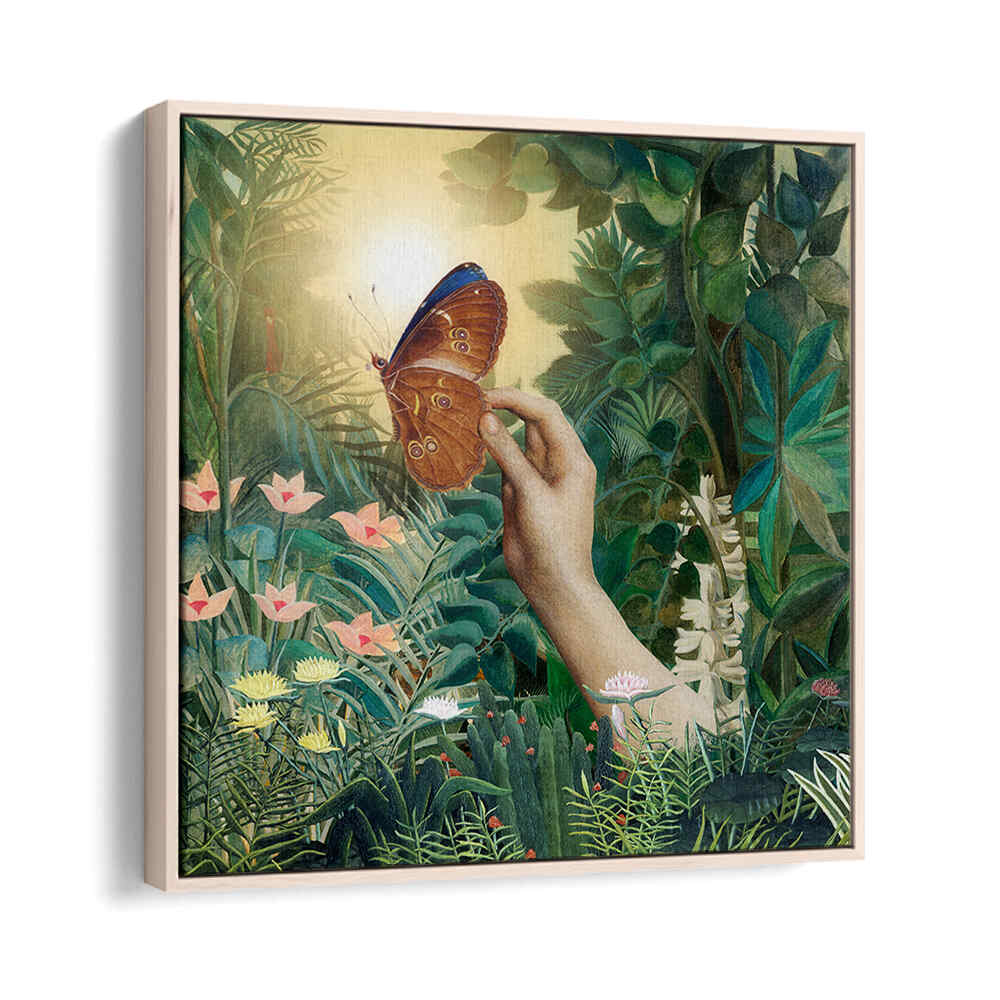 BUTTERFLY SUNRISE , ANIMAL PAINTINGS