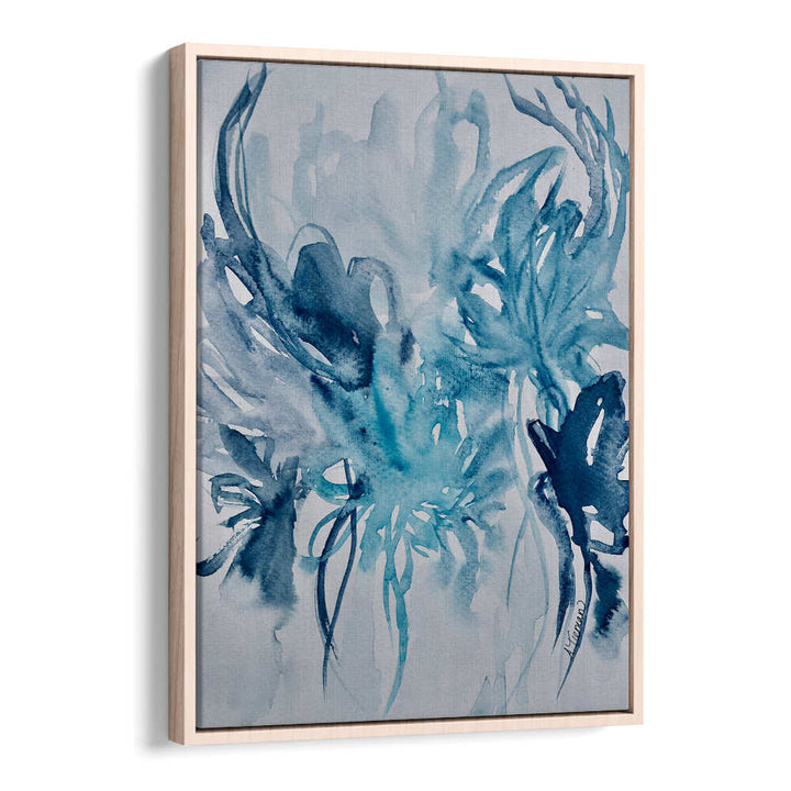 Stunning CARELESS WHISPER, ABSTRACT PAINTINGS, featuring captivating blue tones to elevate your home decor.
