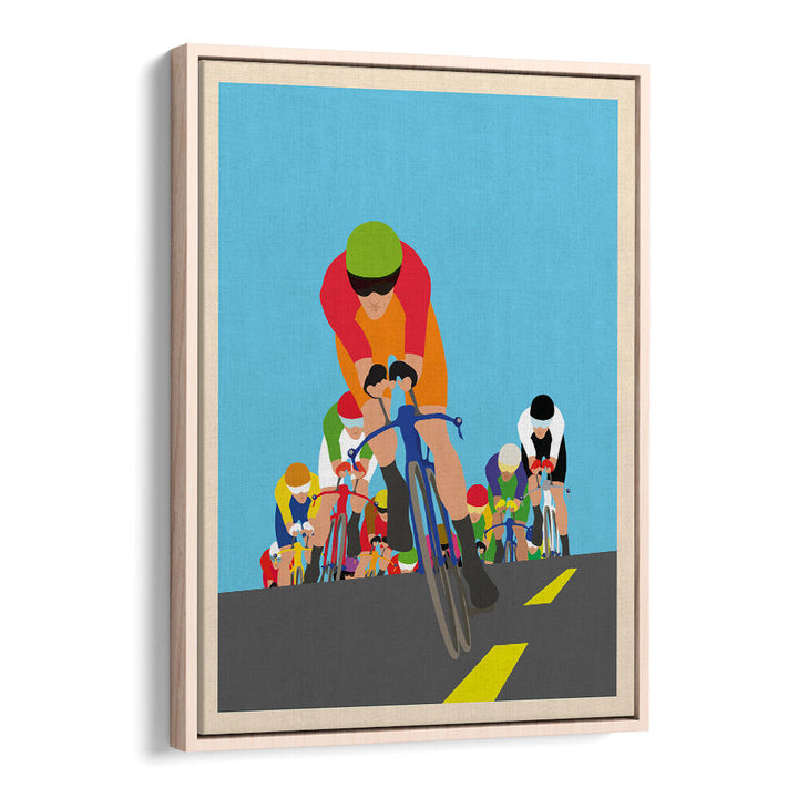 CHASING PACK ART PRINT , SPORTS POSTERS