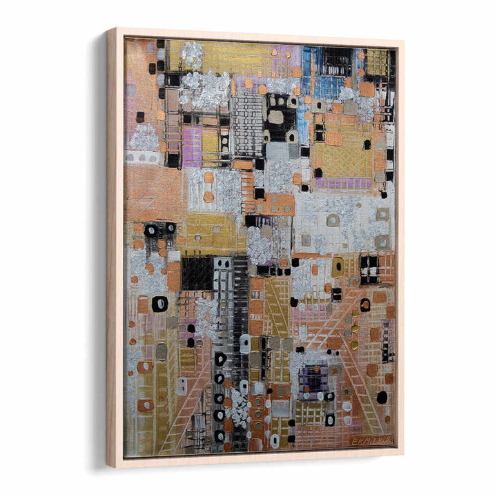 CITY ESCAPE II , MODERN IMPRESSIONISM PAINTINGS