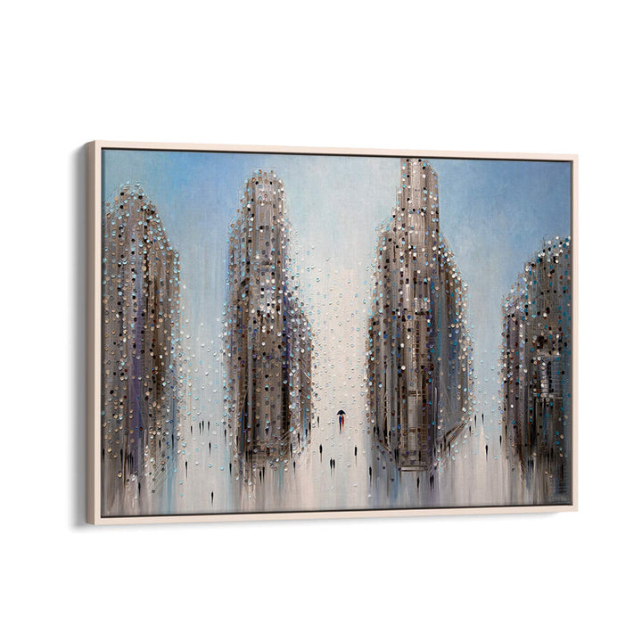CITY MOOD , MODERN IMPRESSIONISM PAINTINGS