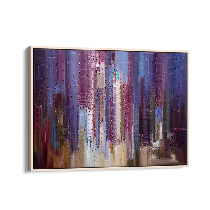 CITY ROMANCE , MODERN IMPRESSIONISM PAINTINGS