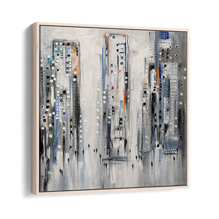 CITY VIBES , MODERN IMPRESSIONISM PAINTINGS