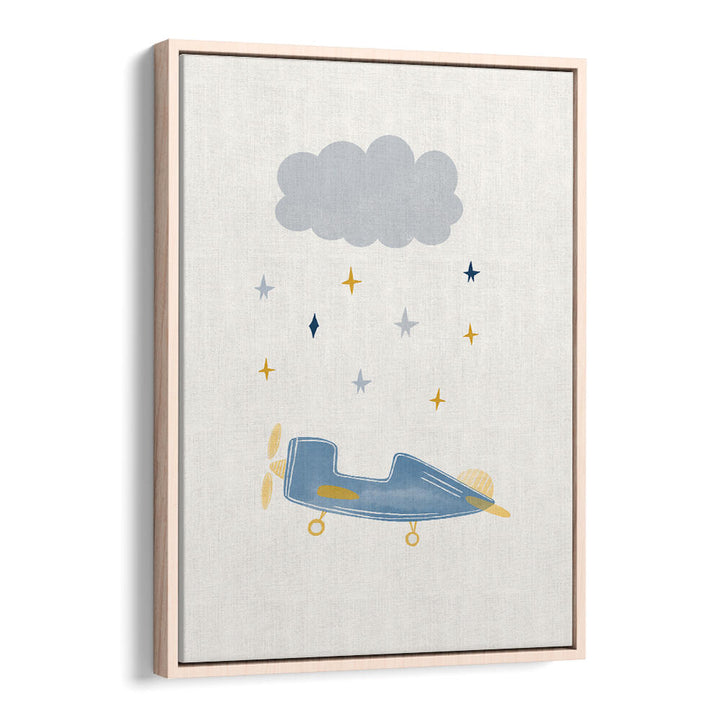 CLOUD AIRPLANE , KIDS ROOM PAINTINGS
