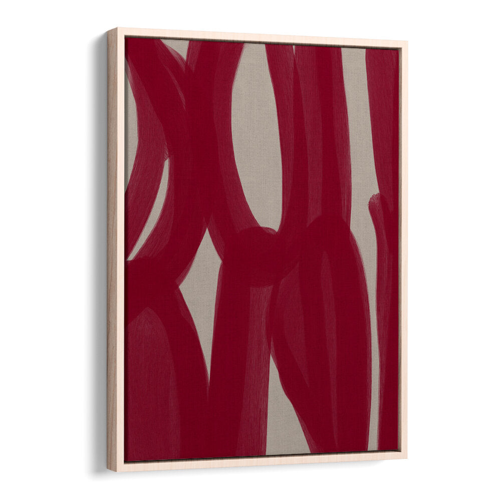 COLOUR PALETTE BURGUNDY IV , ABSTRACT PAINTINGS