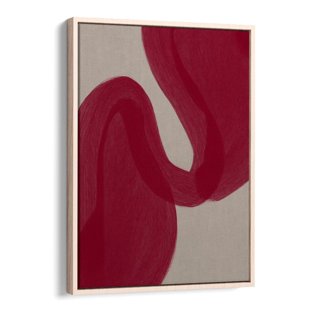 COLOUR PALETTE BURGUNDY II . ABSTRACT PAINTINGS