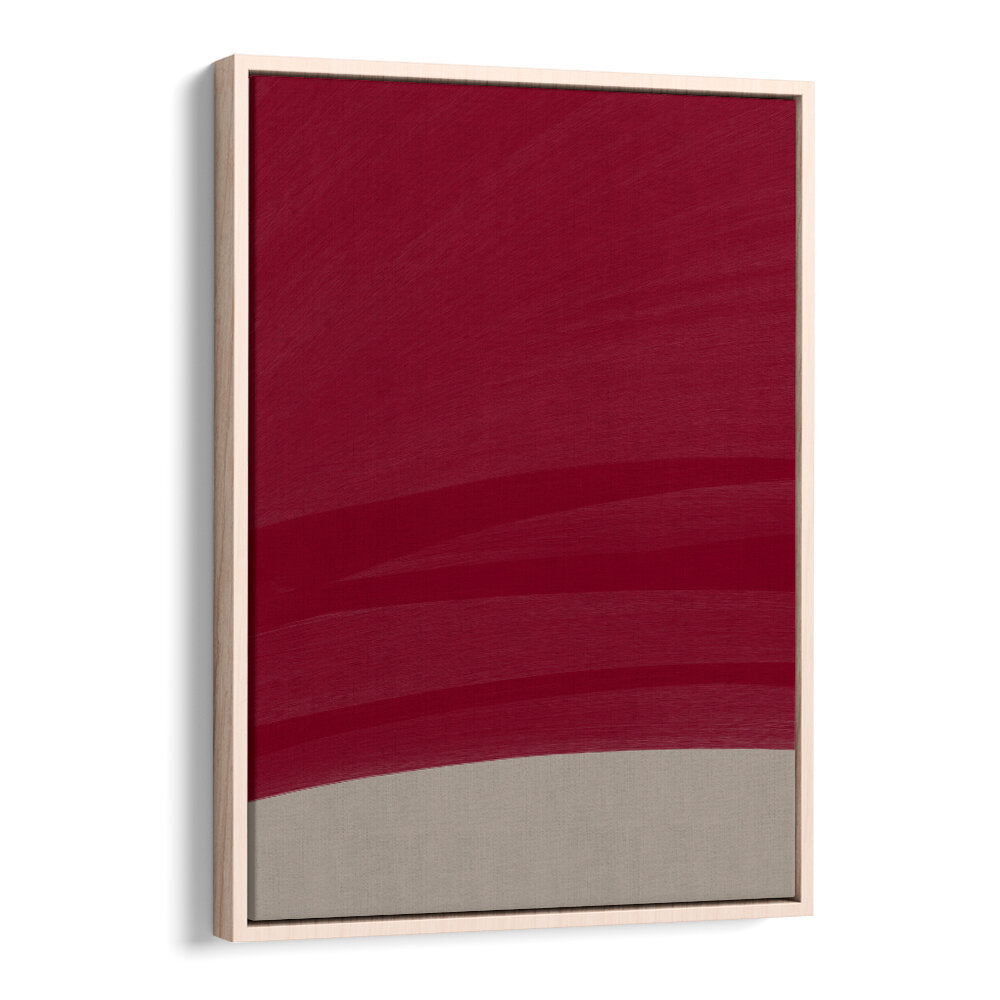 COLOUR PALETTE BURGUNDY III , ABSTRACT PAINTINGS