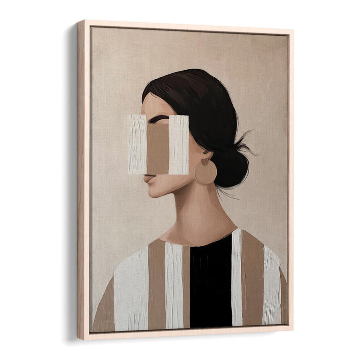 COLOUR PALETTE MOCHA MOUSSE XI , PORTRAITS & FIGURATIVE ILLUSTRATIONS