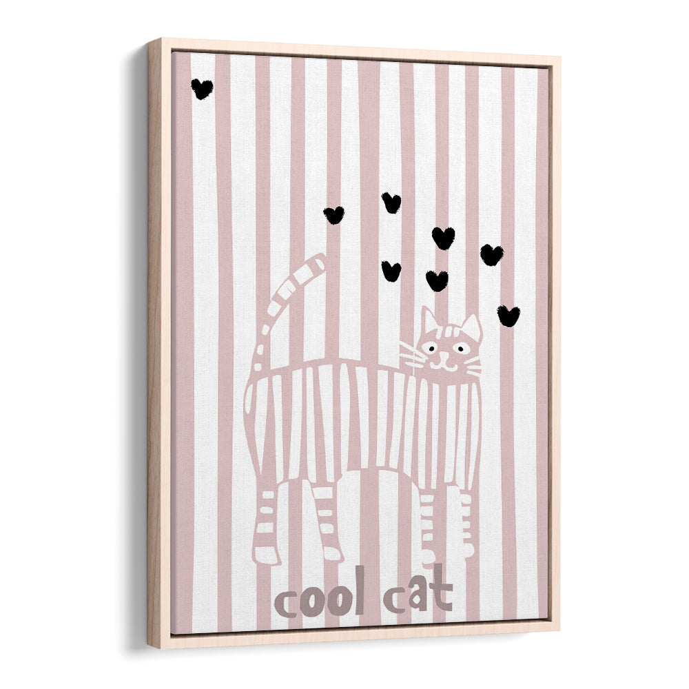 COOL CAT WITH HEARTS