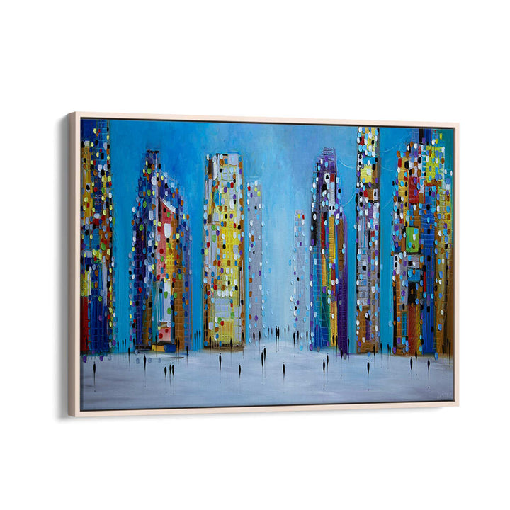 COSMOPOLITAN LIFE , MODERN IMPRESSIONISM PAINTINGS