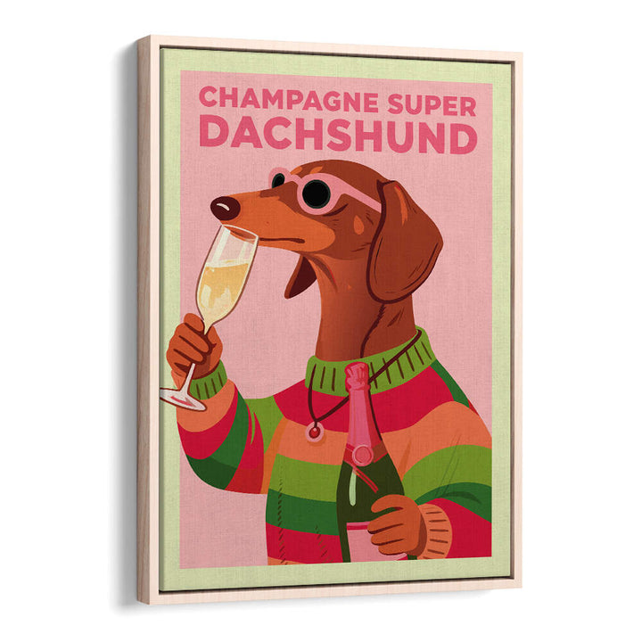 DACHSHUND CHAMPAGNE PARTY