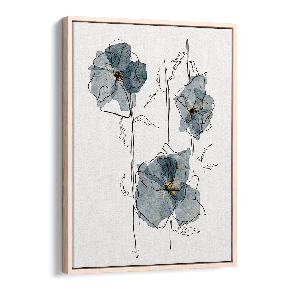 DELICATE BLUE BLOOMS