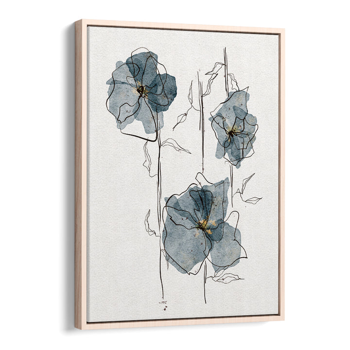 DELICATE BLUE BLOOMS