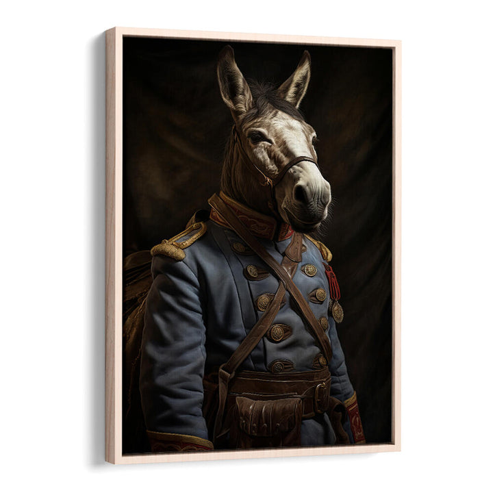 DONKEY IN COSTUME II , ANIMAL PAINTINGS