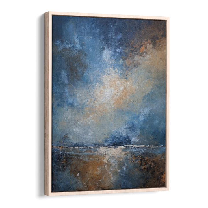 Elevate your decor with DRAMATIC SKY, ABSTRACT PAINTINGS showcasing serene ocean beauty and majestic skies.