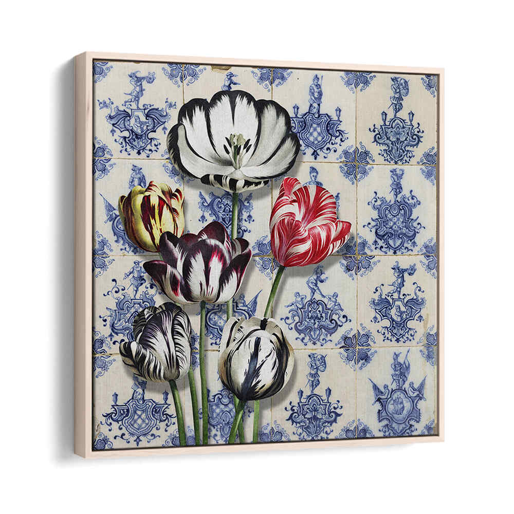 DUTCH TULIPS ON TILES
