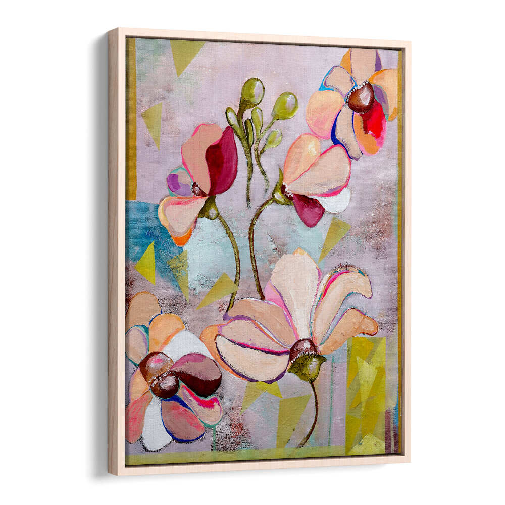 EDEN , FLORAL FLOWER PAINTINGS