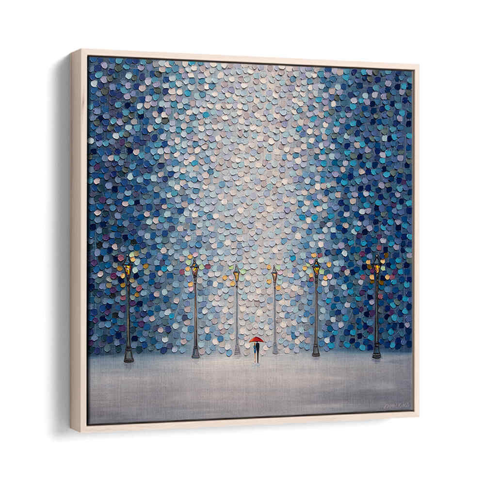 EARLY AT NIGHT , MODERN IMPRESSIONISM PAINTINGS