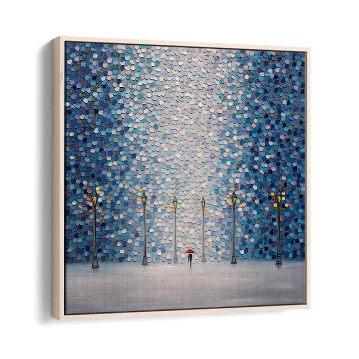 EARLY AT NIGHT , MODERN IMPRESSIONISM PAINTINGS