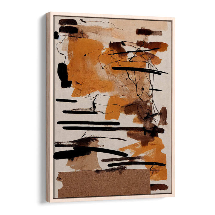 EARTHY STROKES , ABSTRACT PAINTINGS